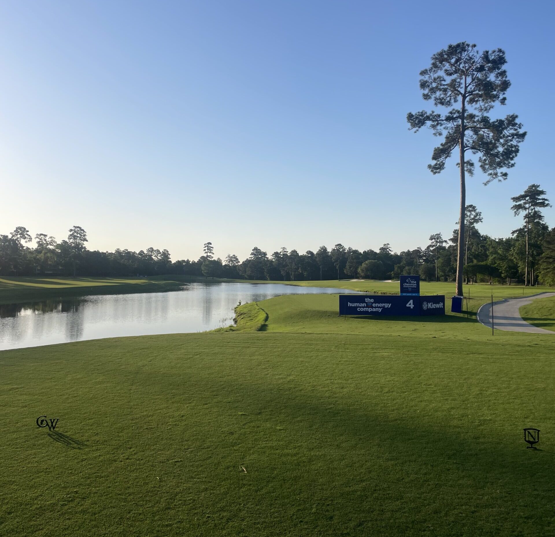 Hole 4 at The Club at Carlton Woods, host of the LPGA Chevron Championship.