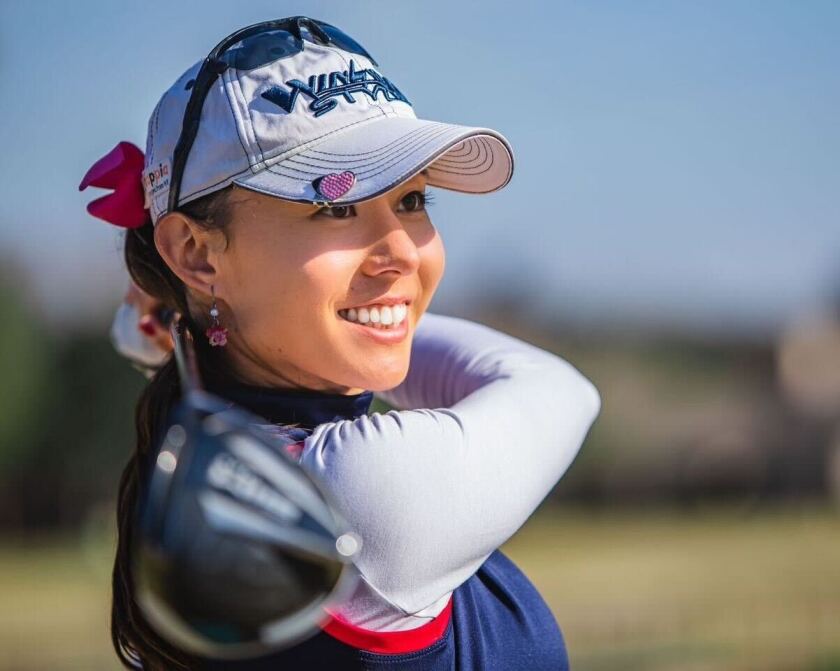 Minami Levonowich has competed on 5 different golf TV shows, from Korea to Japan.