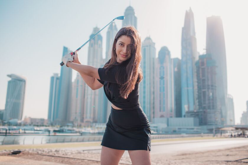 Stephanie Gibri, who competed on Holey Moley, shares how to become a golf influencer.