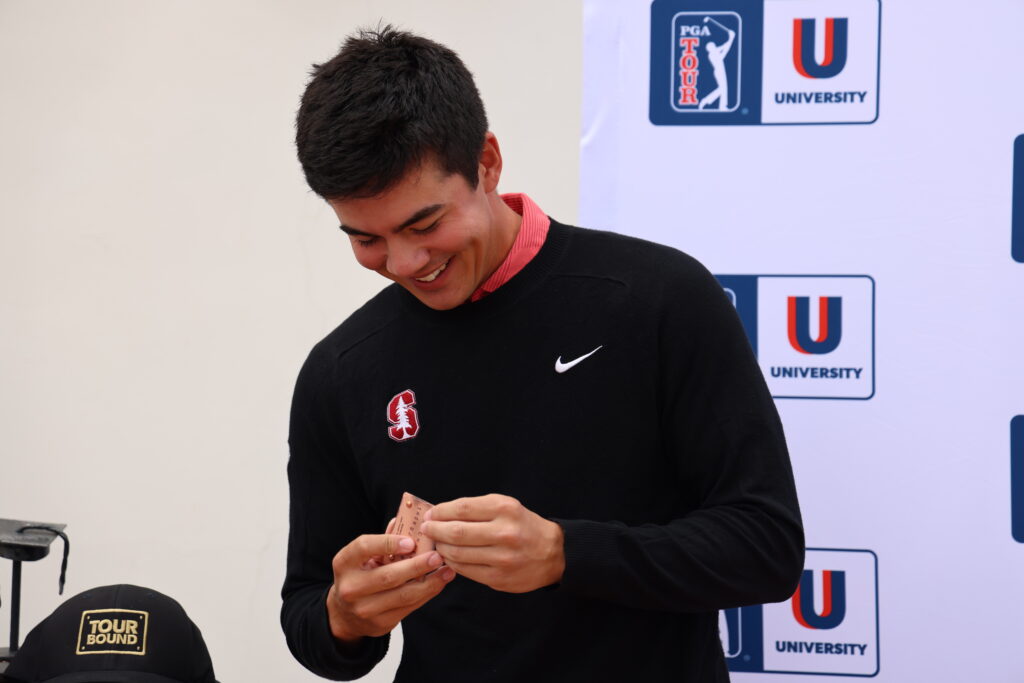 Michael Thorbjornsen was the top-ranked collegiate senior in 2024.