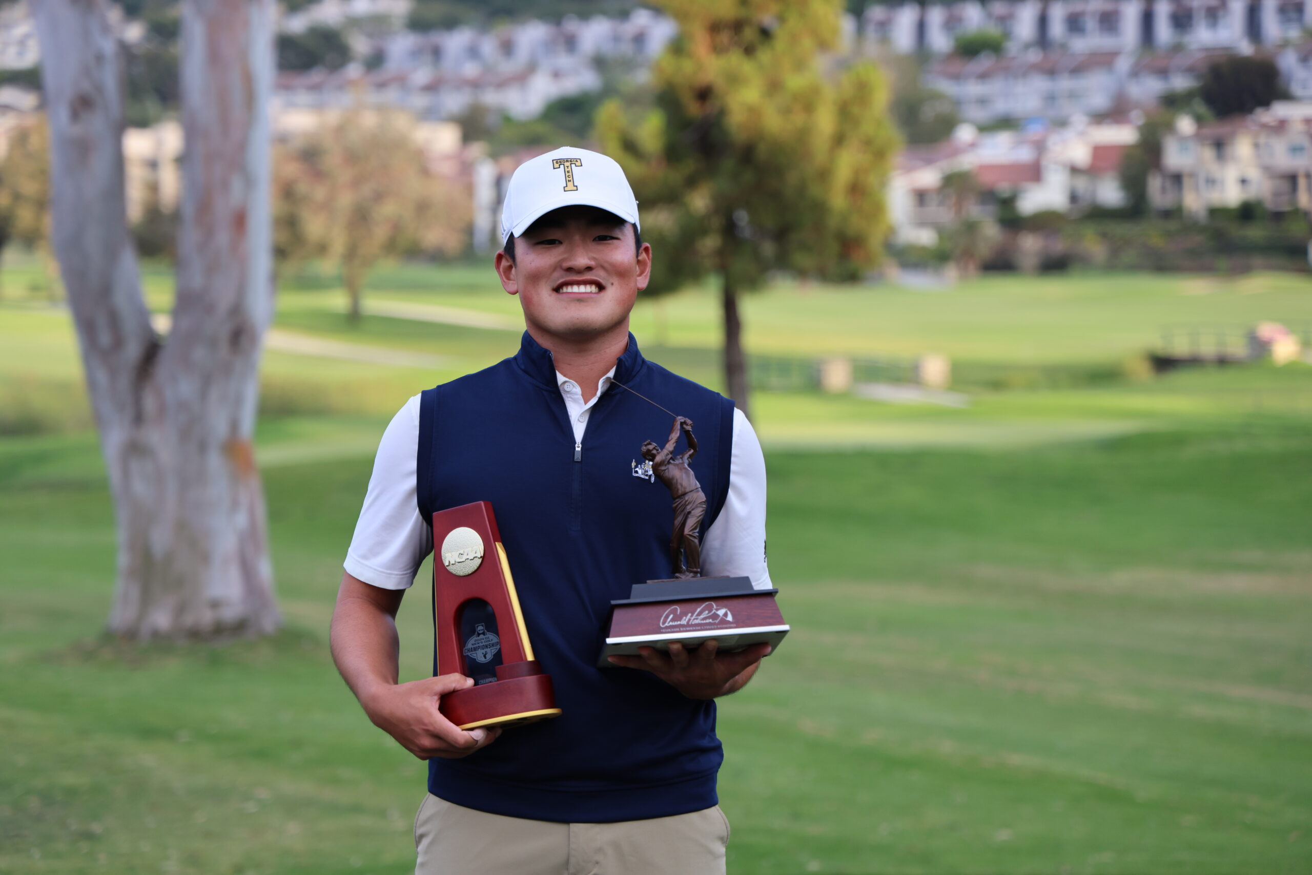 Georgia Tech's Hiroshi Tai wins the 2024 NCAA Division I Men's Golf Individual Title.