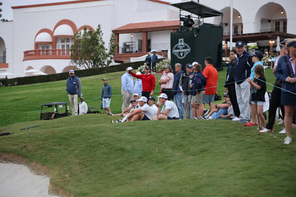 Ohio State and Auburn teams await the results of the showdown.