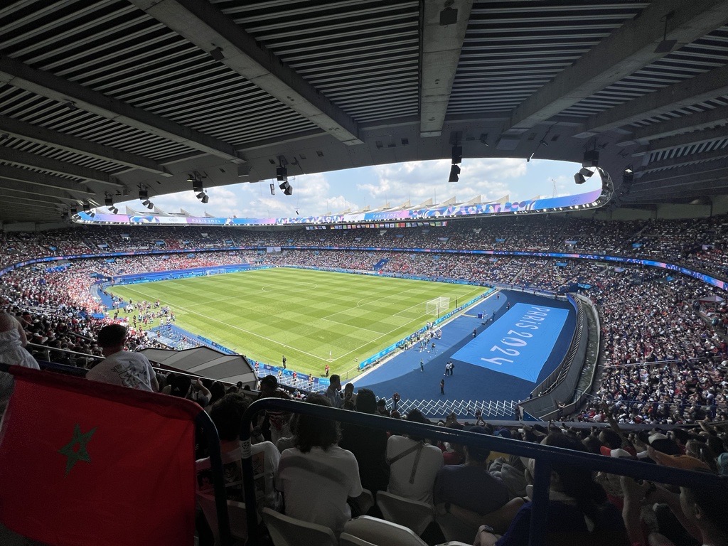 Parc de Princes hosted the U.S. Men's Football / Soccer team in the 2024 Paris Olympics.