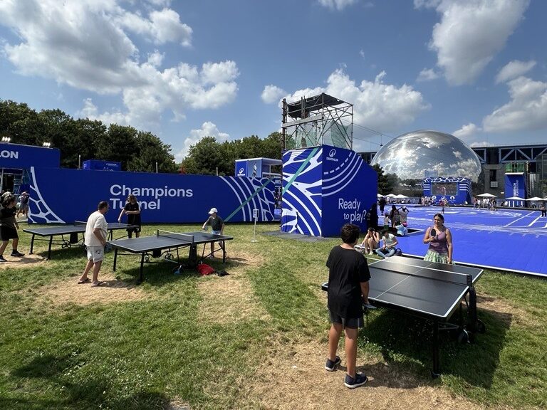 Parc de Nations at La Villette hosts Olympic and Paralympic houses