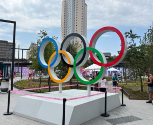 Olympic Rings in Paris 2024