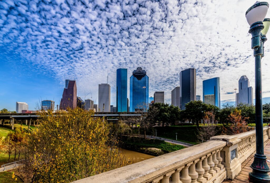 The Houston skyline welcomed the PGA Tour this week for the 2025 Texas Children's Houston Open.