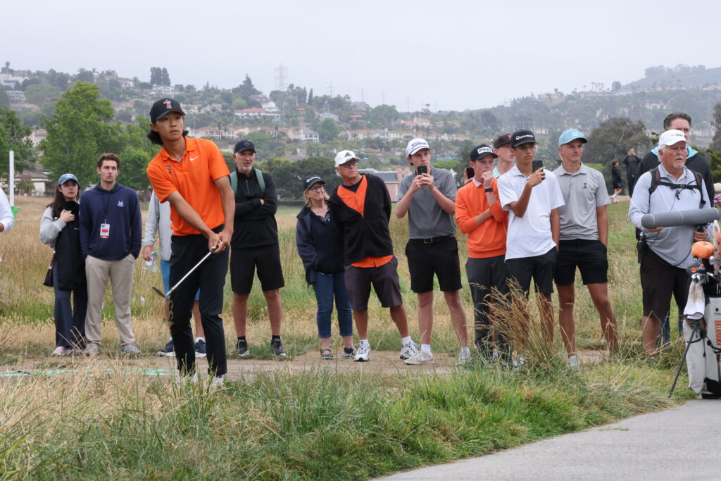 Eric Lee's chip on hole 18 that ultimately won the Cowboys their 12th championship.