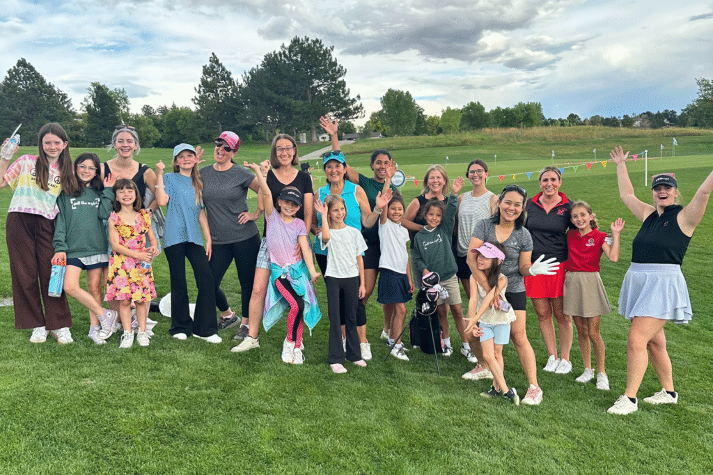 Golf Like A Girl hosts several mother-daughter lessons throughout the year.