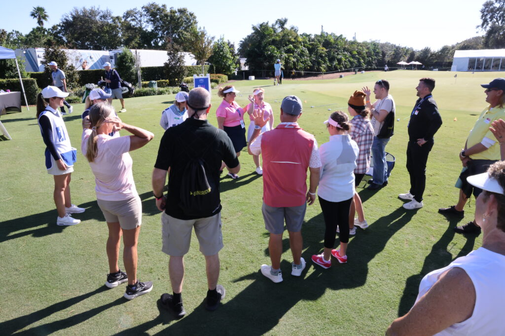 Tracy Hupko and Amy Bockerstette kicks off the I Got This clinic with a few words. 