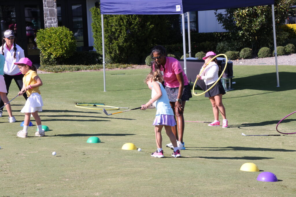 Instructors at each station taught the participants the basics.