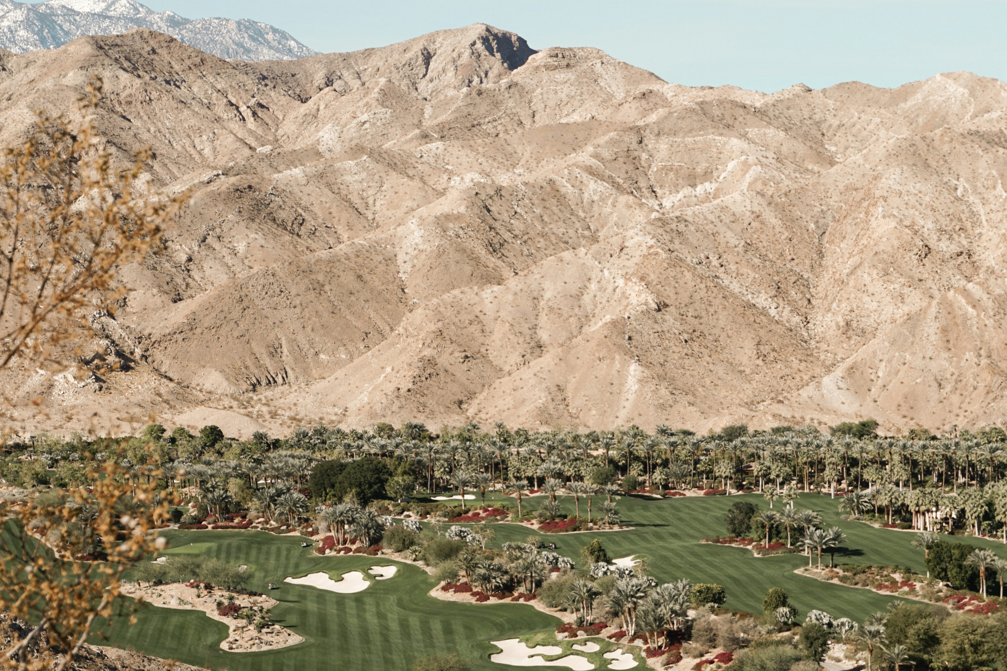 The 2026 American Express tournament was contested on three courses in La Quinta, California.