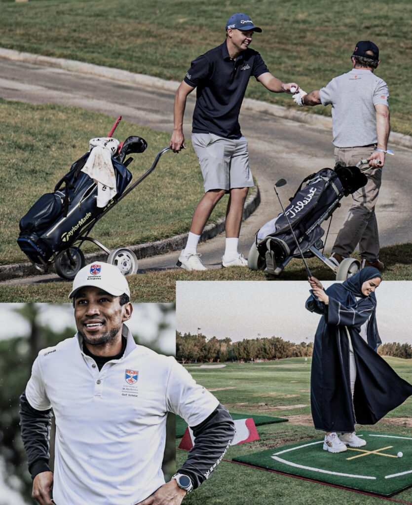 R&A's diversity collage showcasing golfers of all backgrounds.