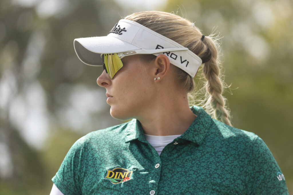 Casandra Alexander of South Africa during the final round.