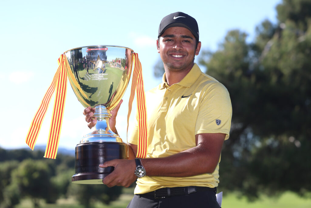 Yurav Premlall earned his first DP World Tour victory by 14 strokes.