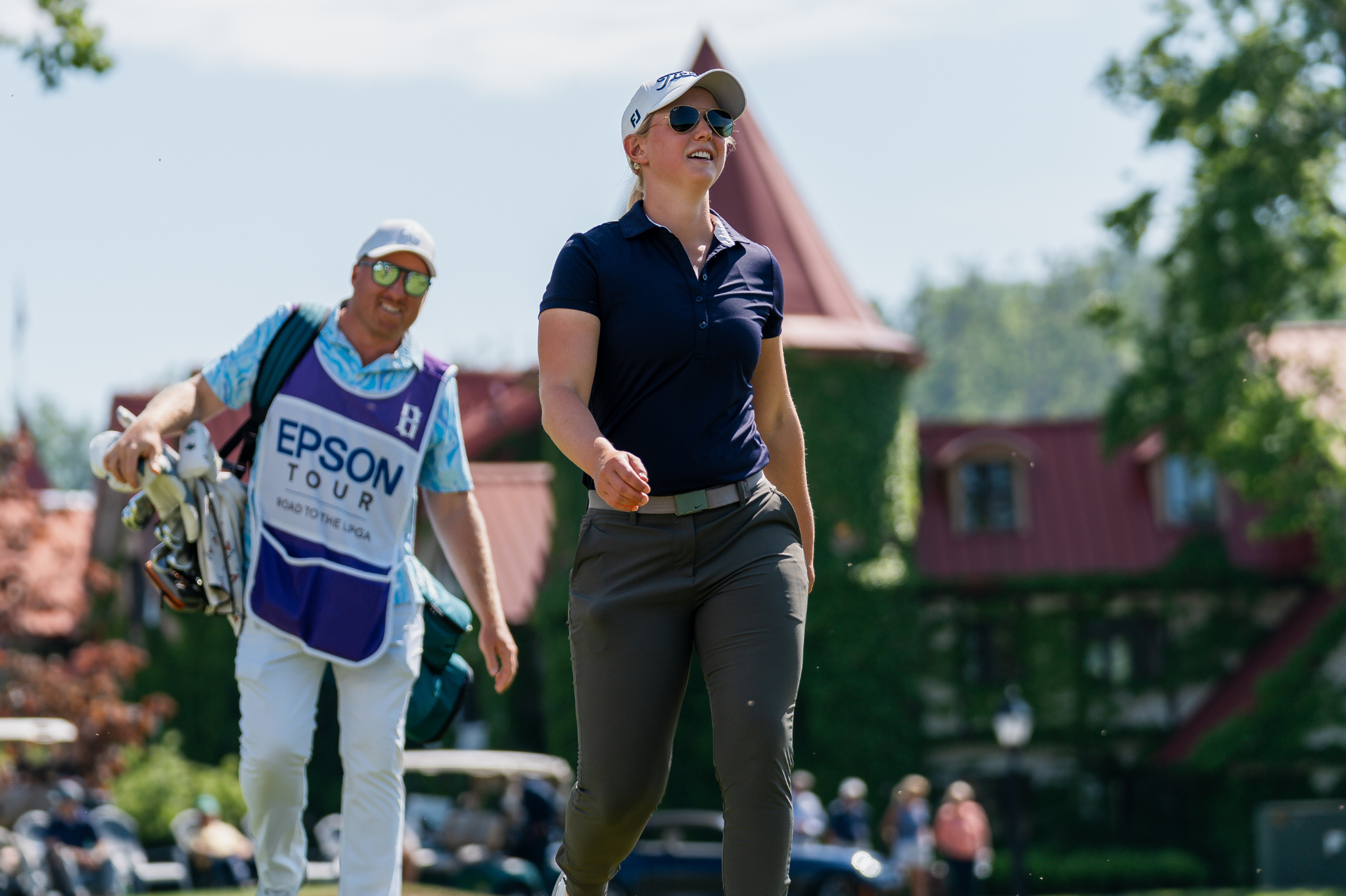 Last year's champion Riley Smyth is now on the LPGA Tour and will not be defending her title this week.