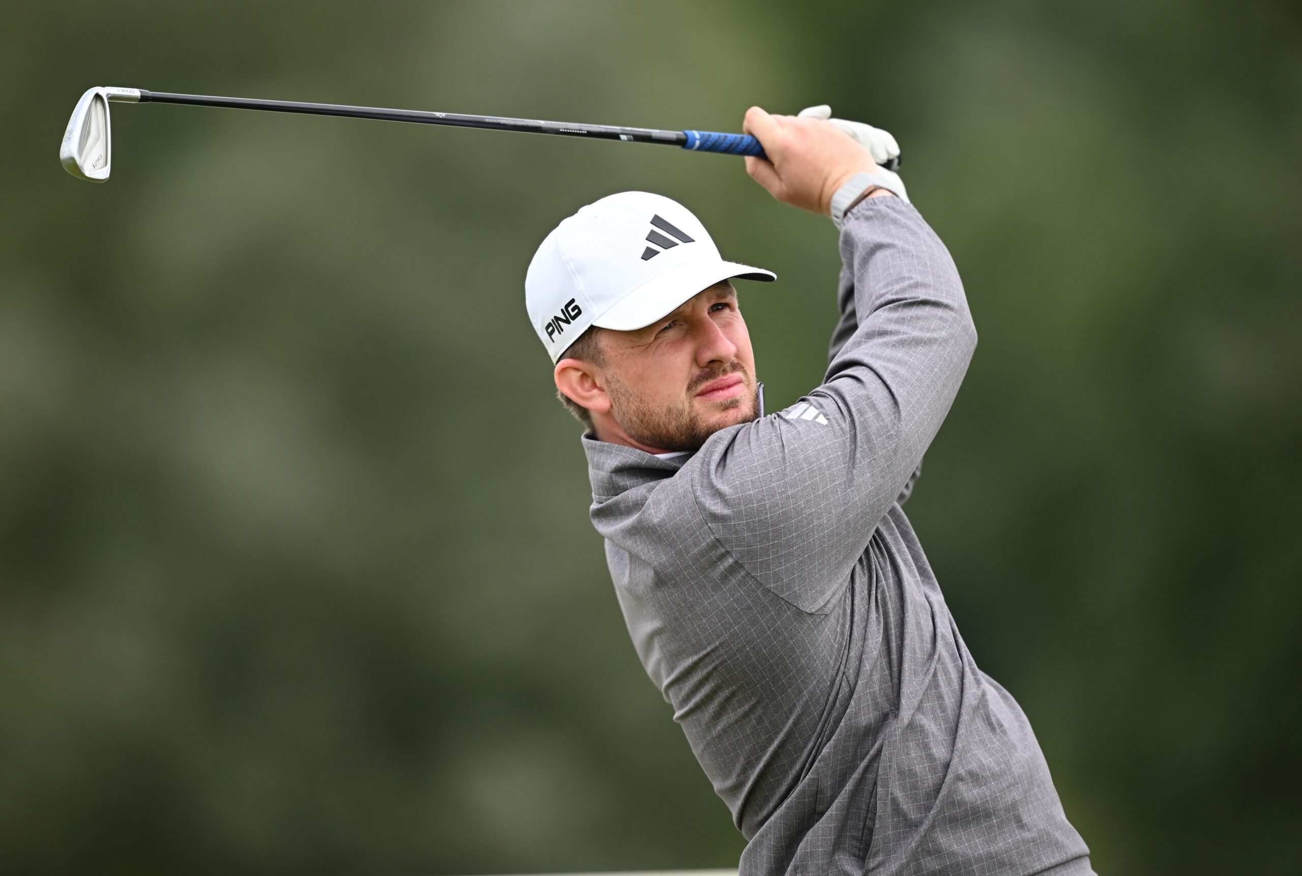 Defending champion Connor Symes prepares for the 2026 KLM Open.