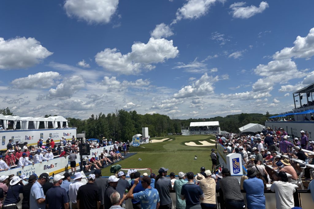 "The Rink" was Hole 14 this year at the 2026 RBC Canadian Open.