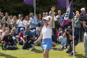 Mimi Rhodes, the 2025 champion of the Dutch Ladies Open, is currently competing on the LPGA Tour.