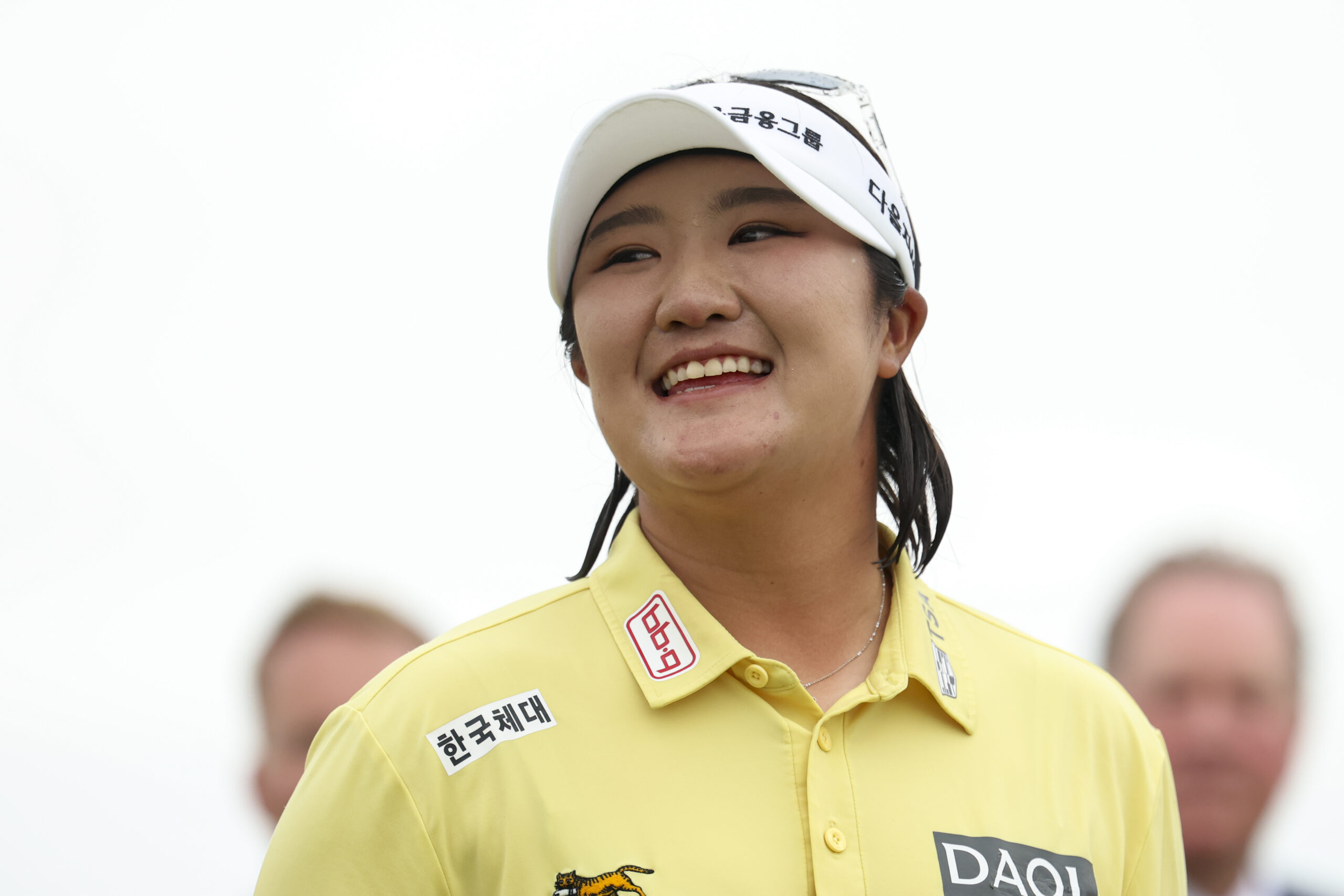 Haeran Ryu smiles after winning the 2026 KPMG Women’s PGA Championship.