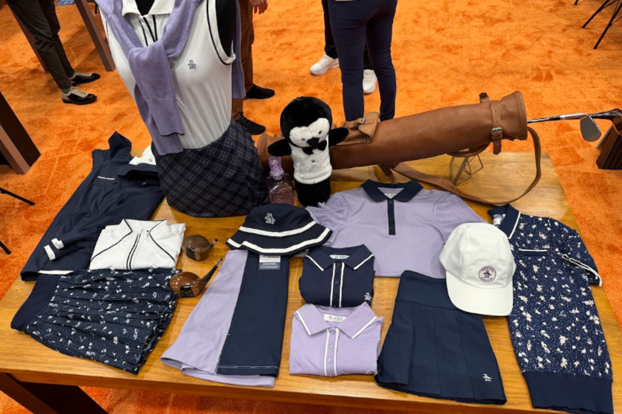 Original Penguin displays some of their women's apparel at the 2026 PGA Show.