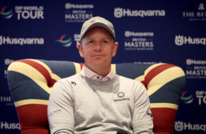 Luke Donald speaks to the press ahead of the 2026 Husqvarna British Masters.