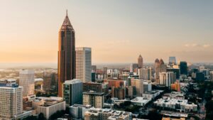 The 2026 TOUR Championship is being contested in Atlanta, Ga.