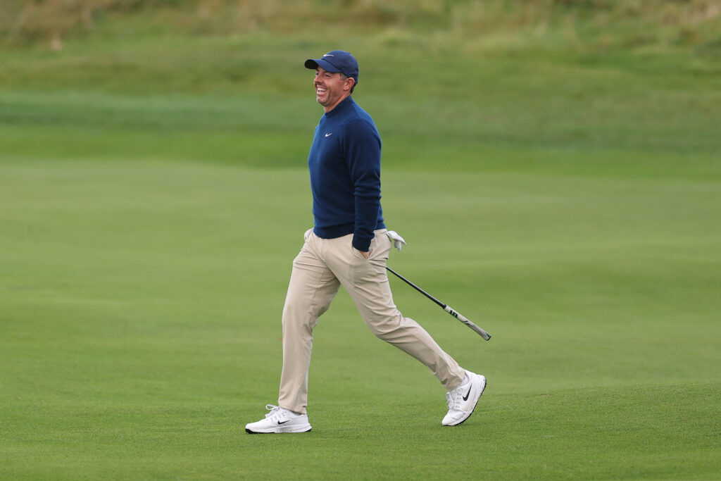 Rory McIlroy is happy to be back competing in his home country.