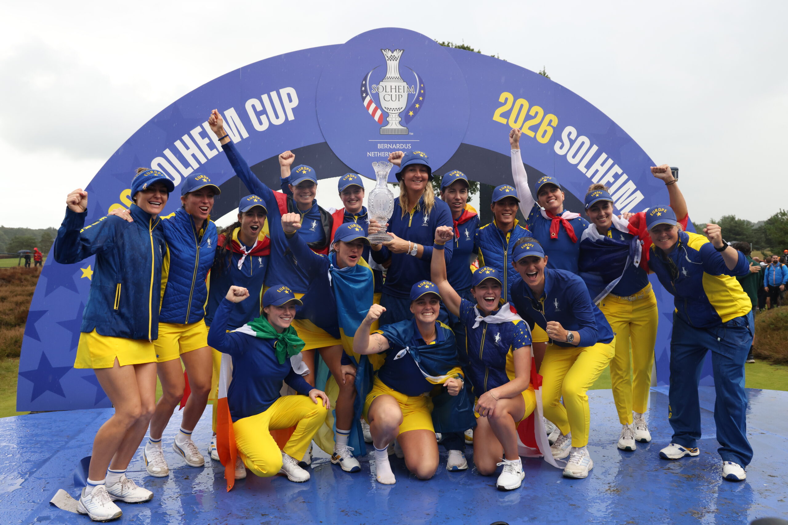 Team Europe has secured the Solheim Cup once again.